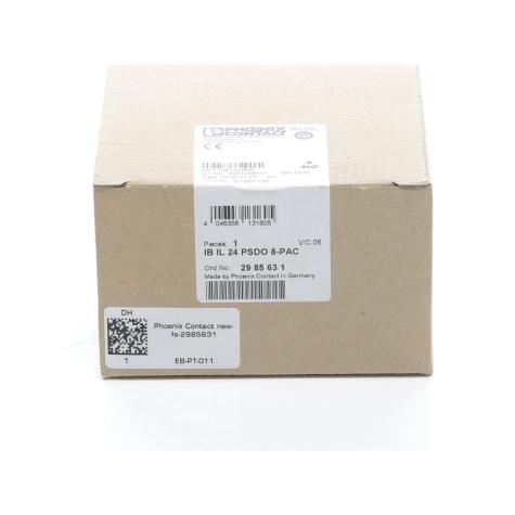 Safety module IB IL 24 PSDO 8-PAC 